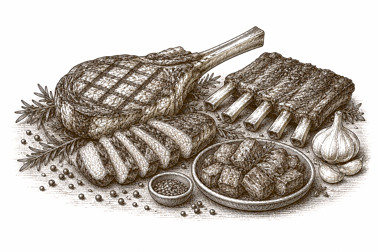 Carnes a la brasa